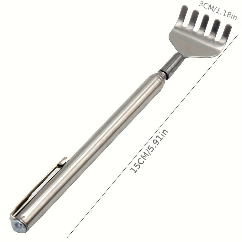 Adjustable Back Scratcher Stainless Steel Massage Claw