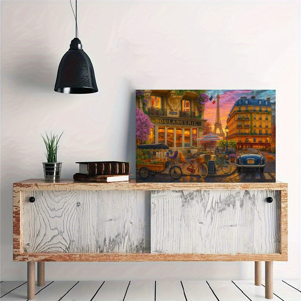 Paris Themed 5D Diamond Art Kit for Adults