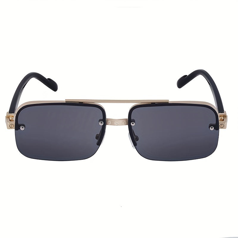 Men's Business Sunglasses High End Anti UV Gradient HD Vision Glasses