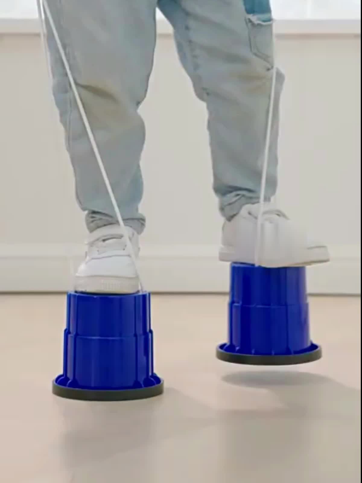 Anti slip Stilt Children Adult Outdoor Fitness Training Balance Column