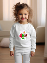 OERYUI Kids Sweet Like Honey Print Sweatshirt - Comfy Pullover