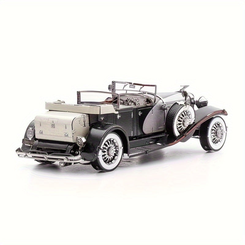 Metal Assembly Model DIY Vintage Car Puzzle