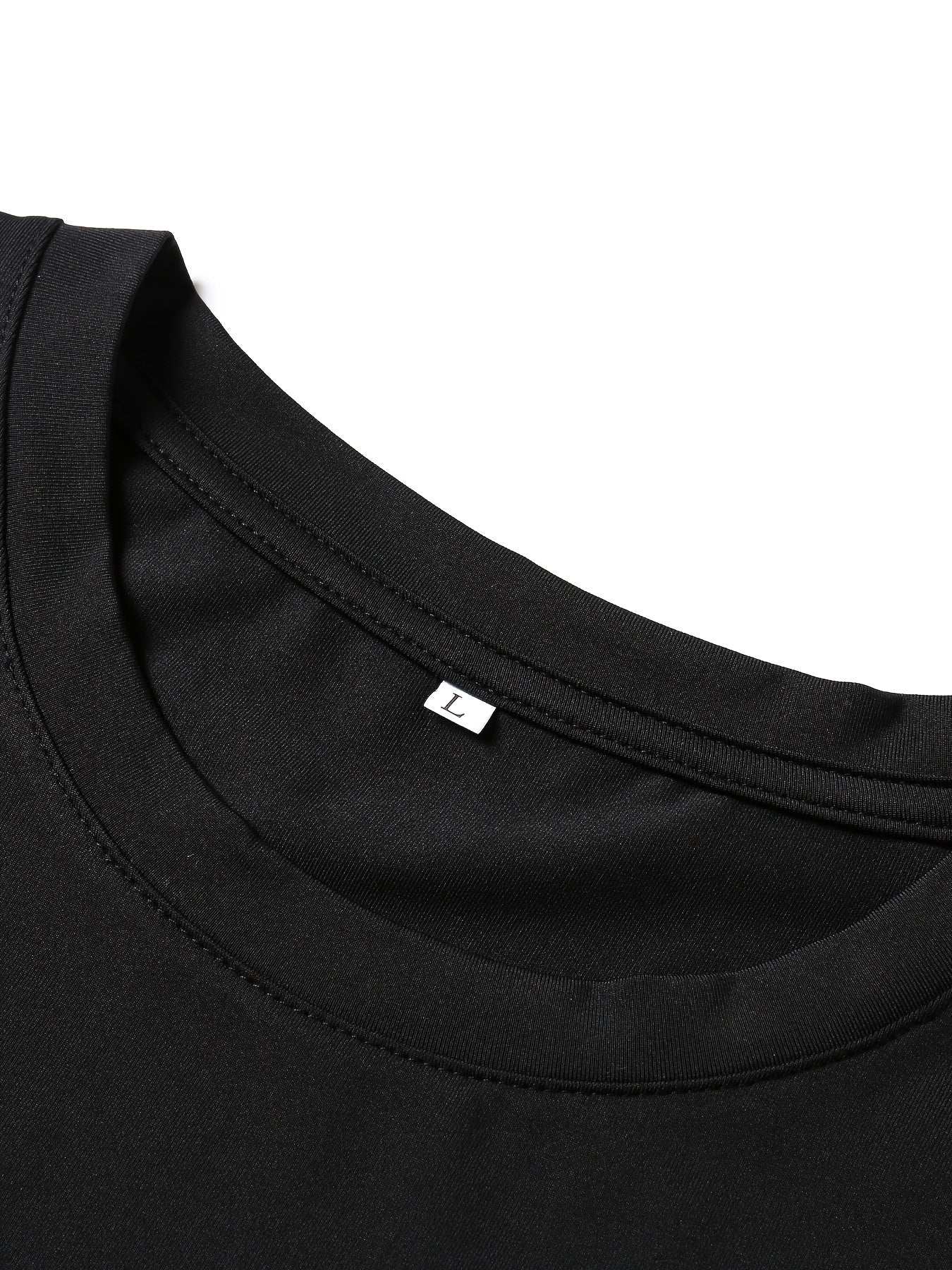 Mountain & Car Print Men's Graphic Crew Neck T-shirt