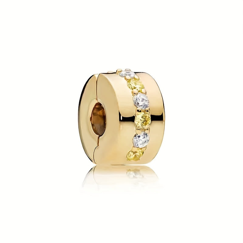 1pc Golden Beads Bee Honeycomb Crown Charm Diy Loose Beads