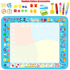 XL Water Doodle Mat Drawing & Painting Toy Educational Gift Assorted Colors