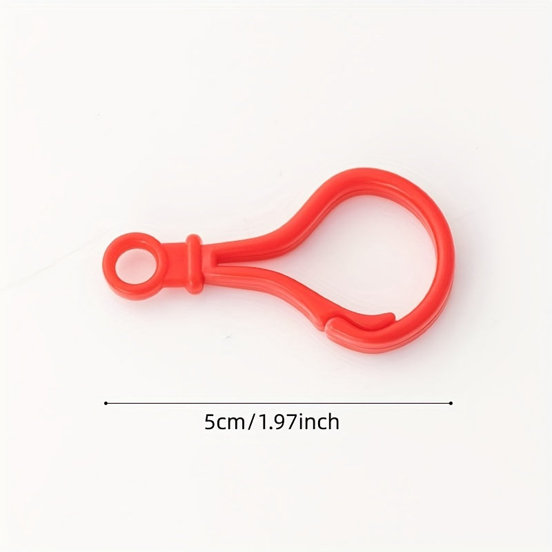 100-500pcs Men's Casual Key Chain Hooks Novelty Key Ring
