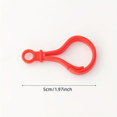 100-500pcs Men's Casual Key Chain Hooks Novelty Key Ring