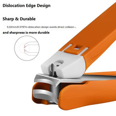 Portable Splashproof Nail Clipper Stainless Steel Nail Cutter