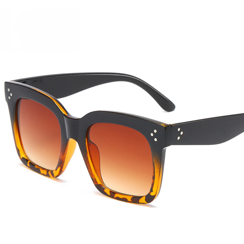 Oversized Square Sunglasses Women UV Blocking Shades