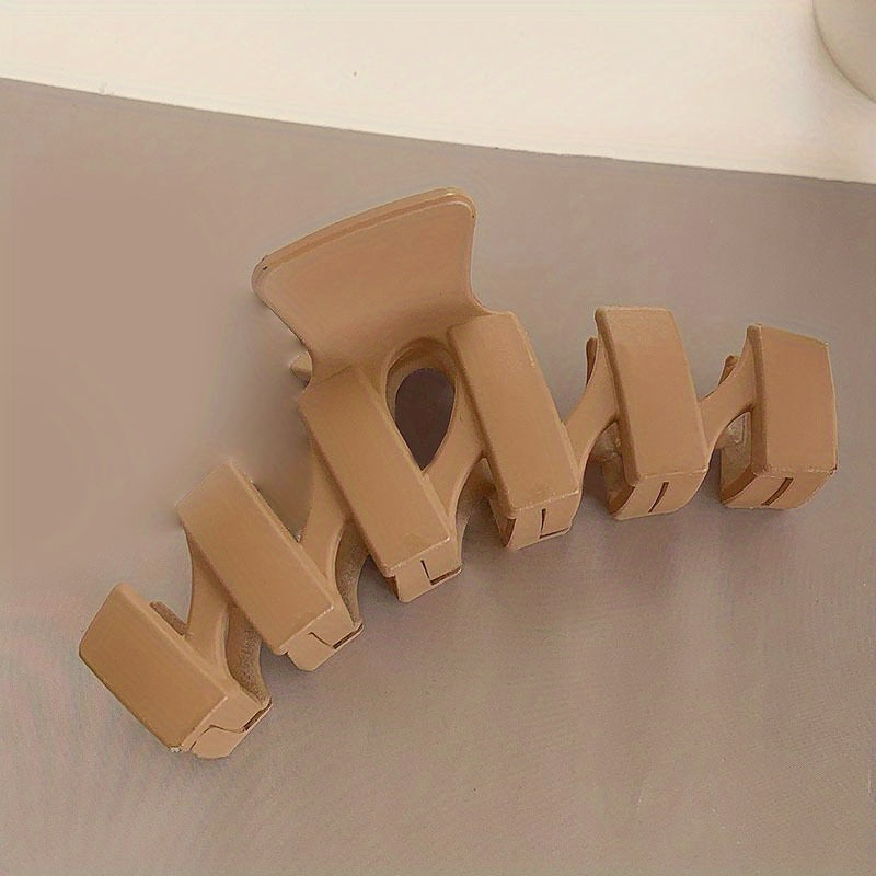 Solid Shark Claw Large Ponytail Holder Hair Accessories