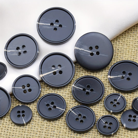 10PCS Resin and Horn Coat Suit Button Set