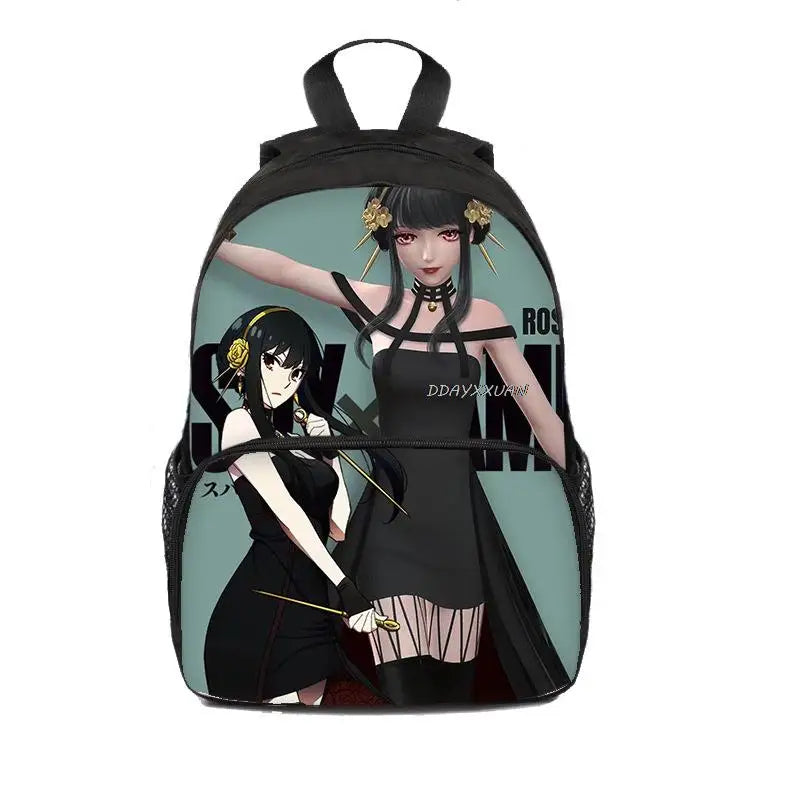 3D Boys Animal Backpack SPY?FAMILY Printing School Bagpack Cat Kids