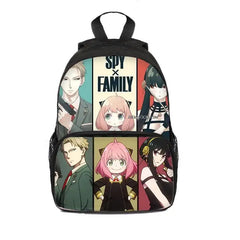 3D Boys Animal Backpack SPY?FAMILY Printing School Bagpack Cat Kids