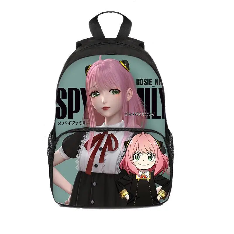 3D Boys Animal Backpack SPY?FAMILY Printing School Bagpack Cat Kids
