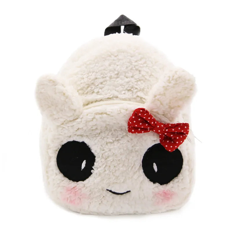3D Cartoon Chicken Animal School Backpack Plush Baby Children Schoolbag Kinderga