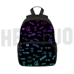 Lil Peep Backpack Waterproof Funny School Bag 16 Inch