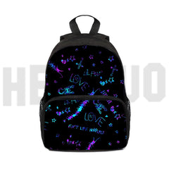 Lil Peep Backpack Waterproof Funny School Bag 16 Inch