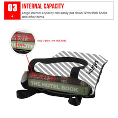 3D Pug Dogs Pattern Shoulder Bag Large Capacity Canvas Handbag Women