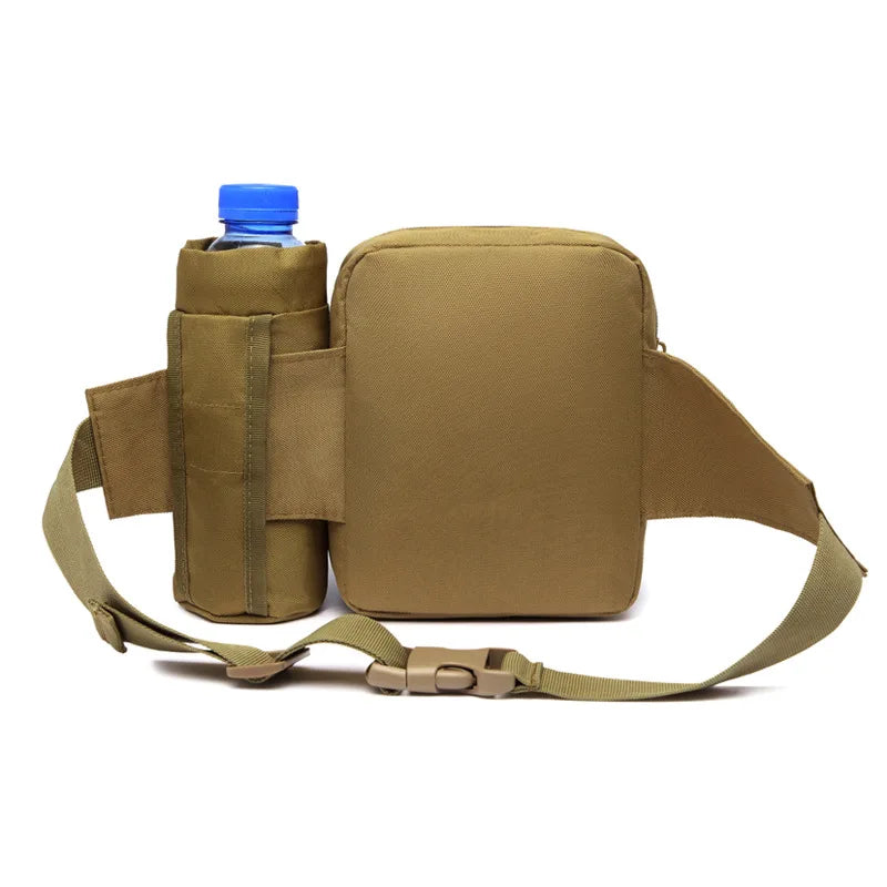 3Pcs Outdoor Waist Bag Set Waterproof Molle Camouflage Hiking Pack