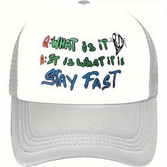 Funny Cycling Street Party Baseball Cap