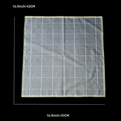 3pcs Men's Striped Pocket Handkerchief - Lightweight Business