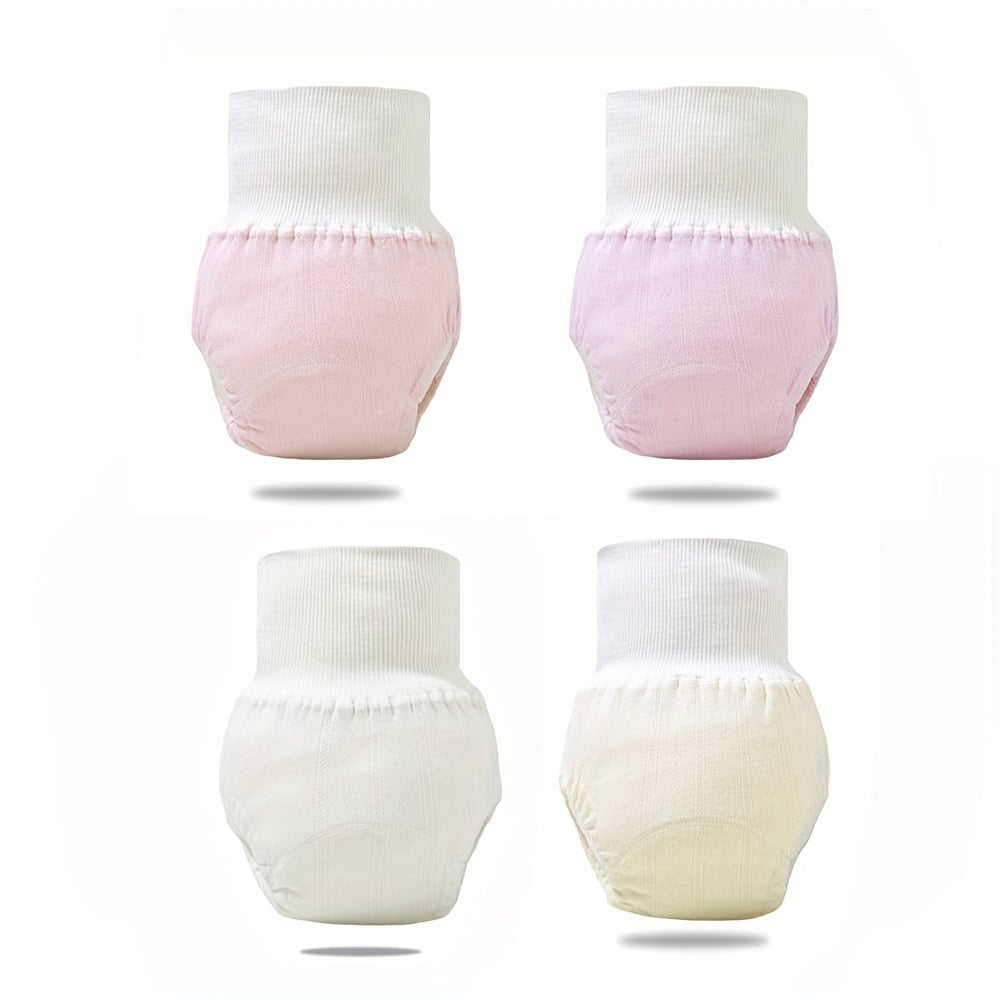 2pcs High Waist Baby Training Pants 6 Layers Gauze Baby Diaper