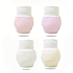2pcs High Waist Baby Training Pants 6 Layers Gauze Baby Diaper