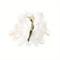 Flower Hair Claw Large Hair Claw Back Head Non slip Hair Accessories