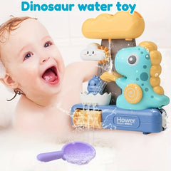 Dino Bath Toy Interactive Cartoon Suction Cup Shower Toy