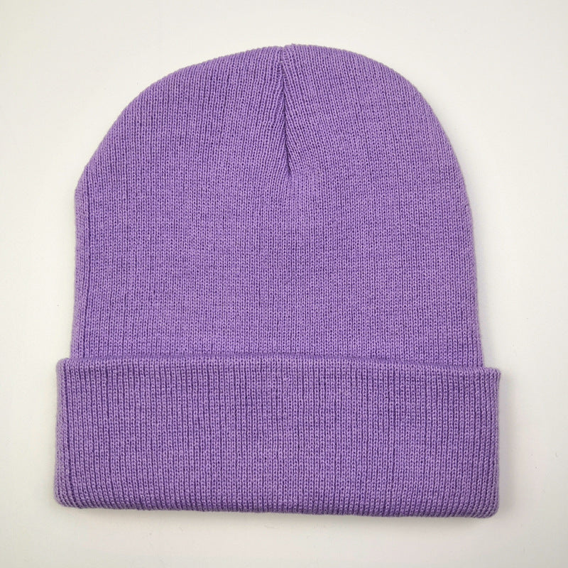 MultiColor Winter Adult's Woolen Knitted Hat 7 Colors