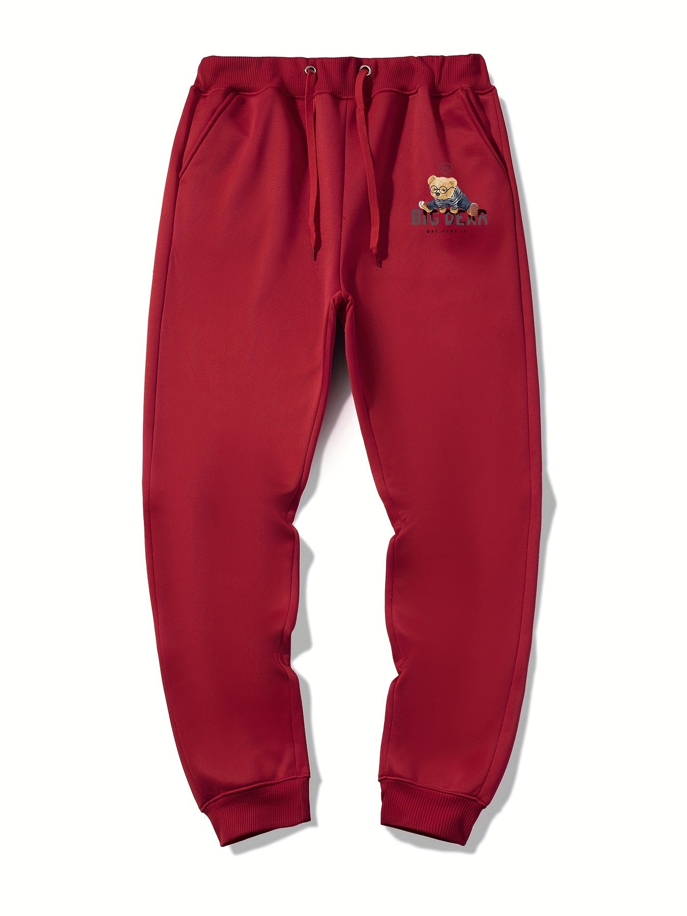 BIG BEAR Men's Drawstring Sweatpants Casual Jogger Pants