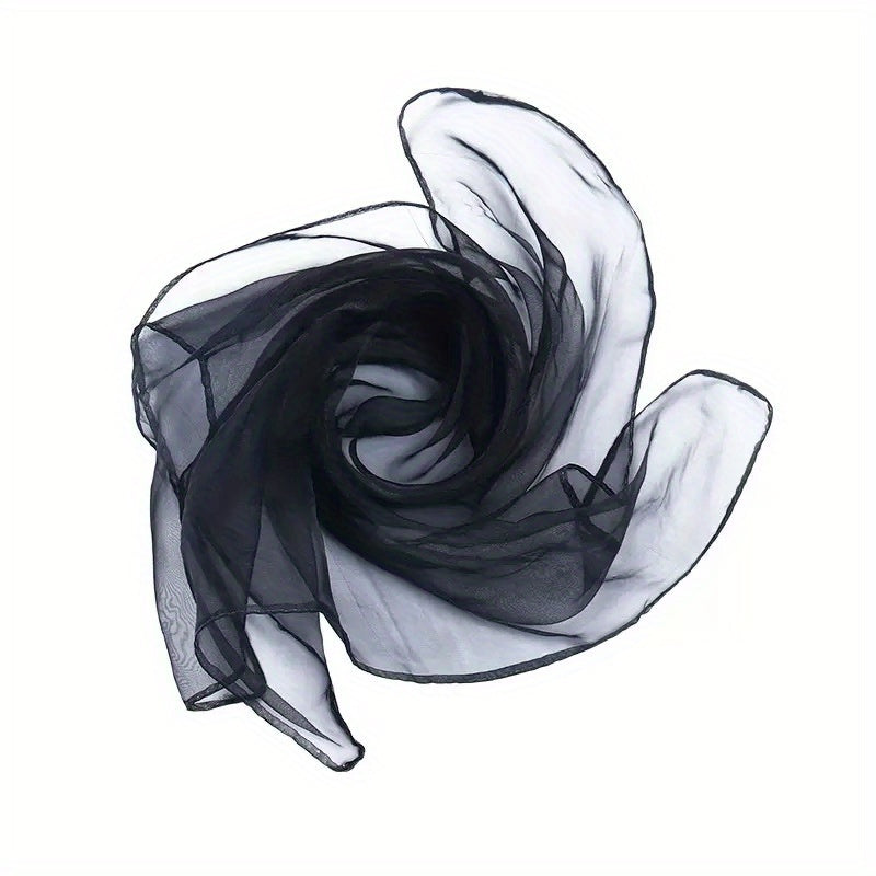 Chiffon Nylon Scarf Handkerchief for Performance Dancing