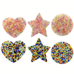 Sensory Fidget Toys Set Mini Size Beige Game Mat Satisfying Picker Pads Age 8