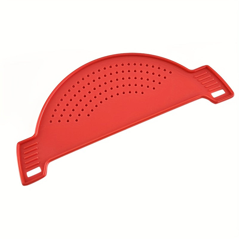 Handheld Plastic Pot Strainer with Handle for Fruits Vegetables Noodles
