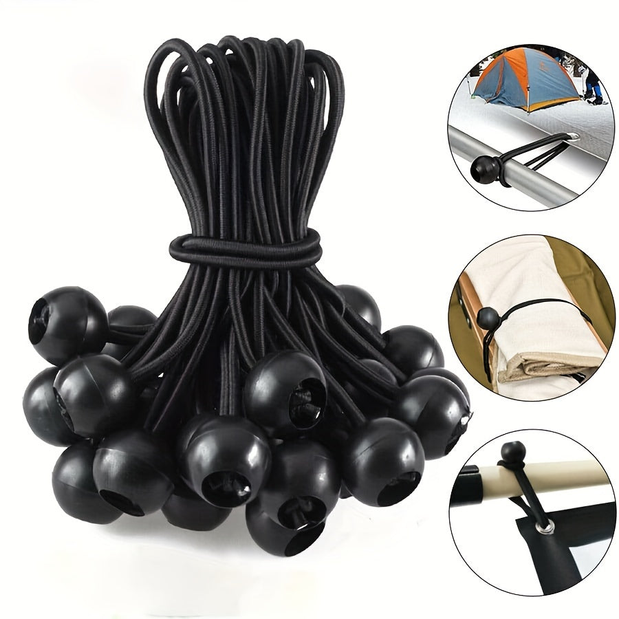 Elastic Ball Ropes Outdoor Tent Sunshade Net Shed Fixed Plastic Ball Tied