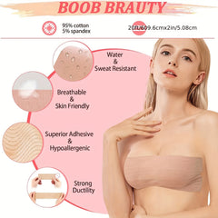 Invisible Breast Lifting Stickers Adhesive Support Tape & Seamless