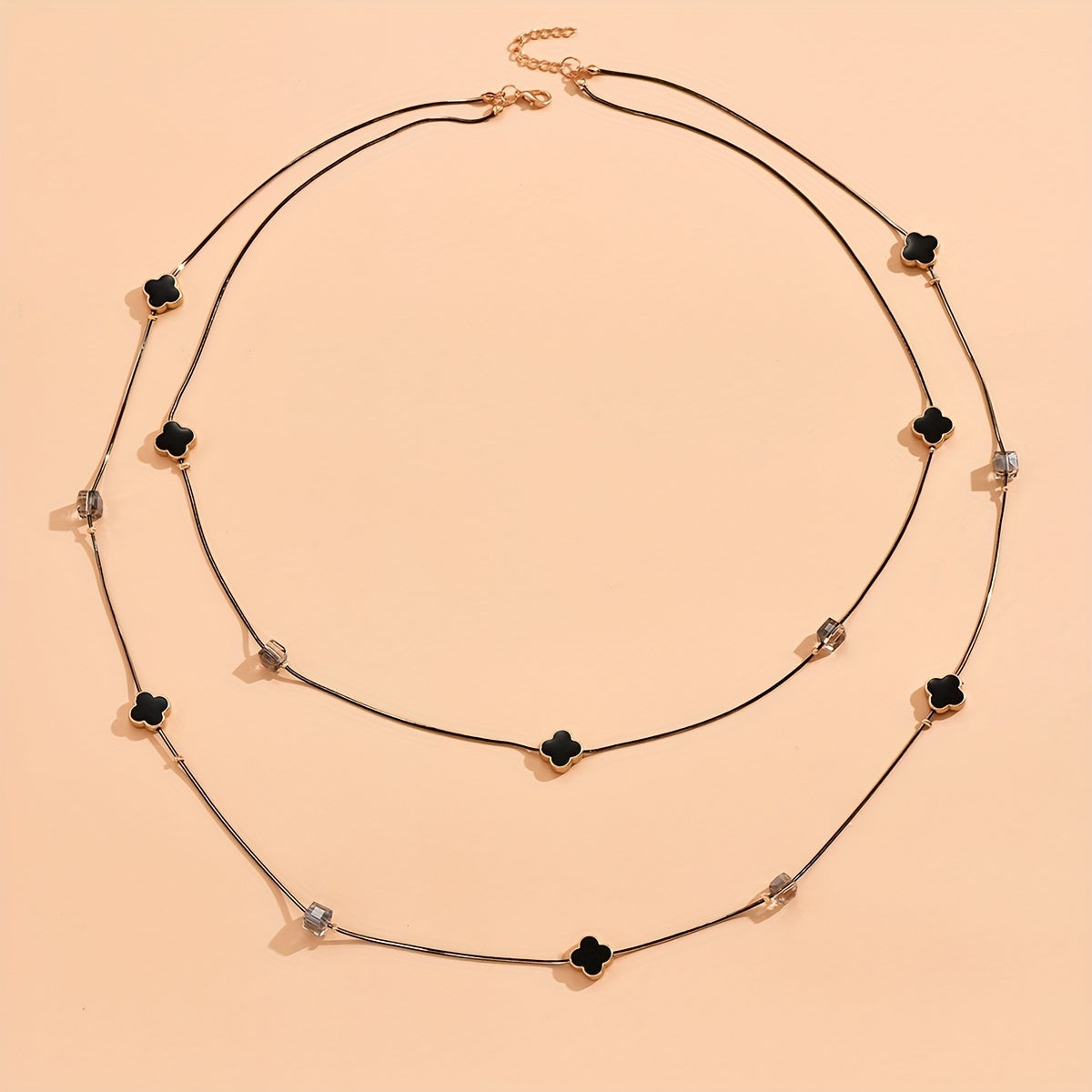 Women's Multilayer Leaf Necklace Long Necklace Party Gift