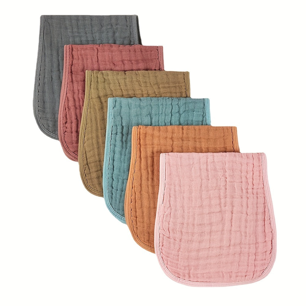 6-Layer Gauze Bib & Burp Towel for Newborns