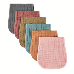 6-Layer Gauze Bib & Burp Towel for Newborns