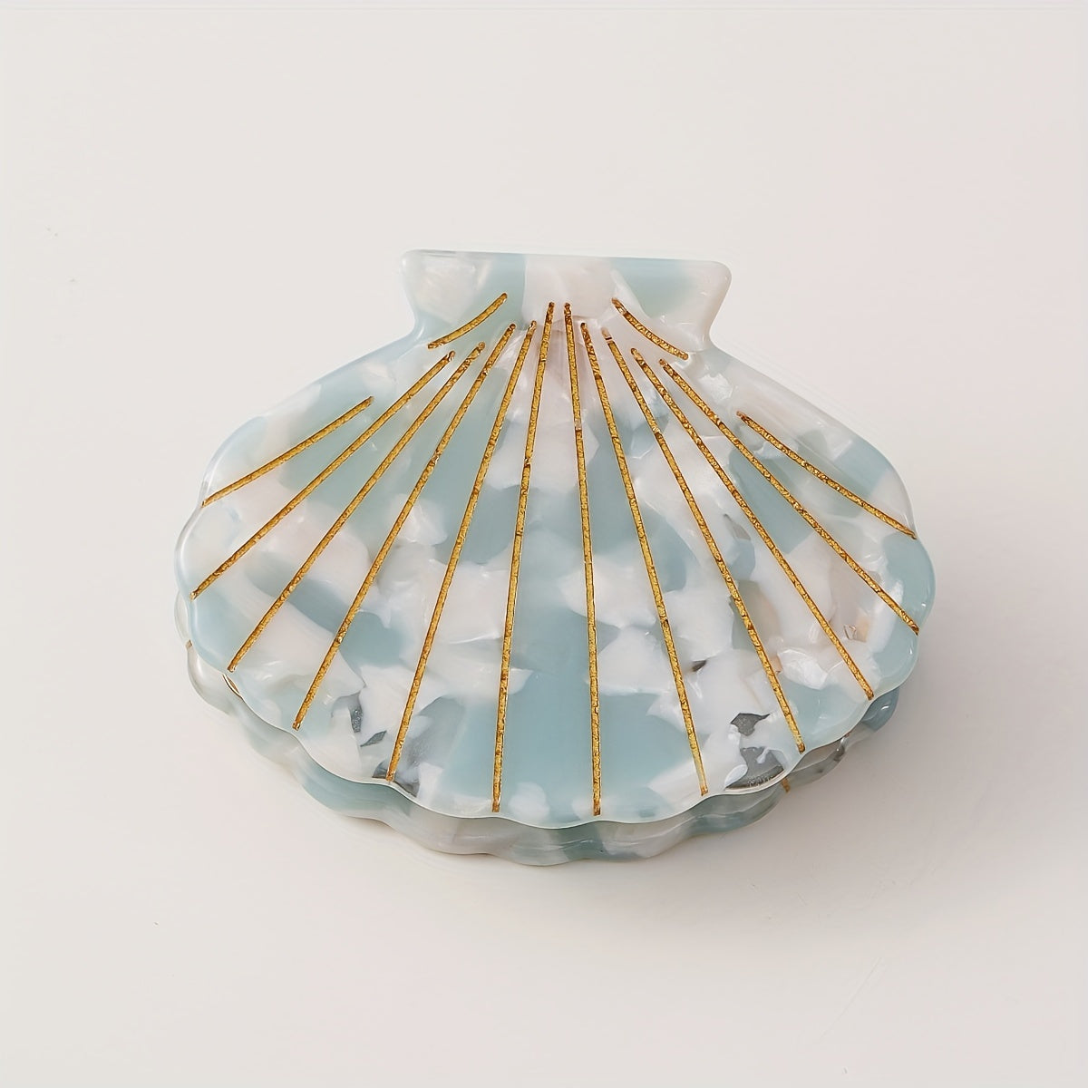 Ocean Series Hair Claw Shell Shape Ponytail Holder