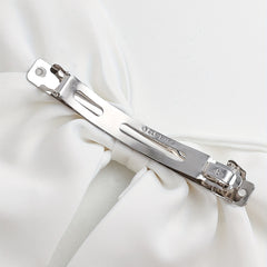 Satin Large Bowknot Hair Clip Back Head Duck Billed Clip Hair Accessories