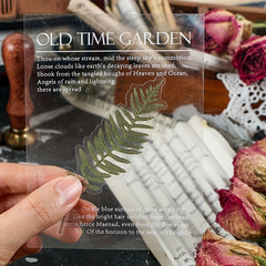 40pcs Vintage Plant Collage Stickers for Scrapbooking DIY Material
