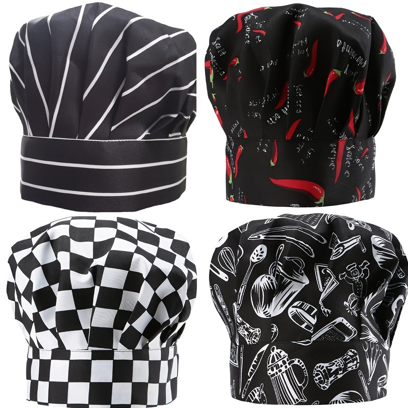 Chef Hat for Men and Women - Food Hygiene and Comfortable Wear