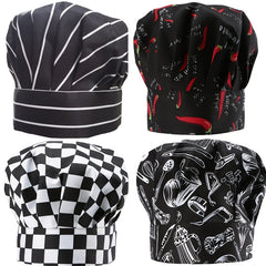 Chef Hat for Men and Women - Food Hygiene and Comfortable Wear
