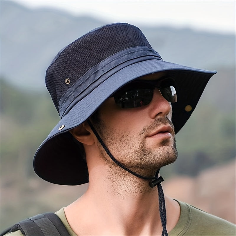 Quick Drying Fishing Hat Men's Sun Hat for Outdoor Fishing Hiking
