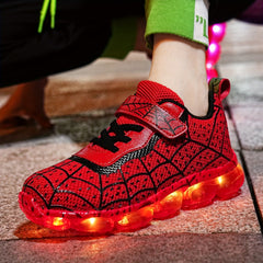 LED Light Up Sneakers Comfy Non Slip Chunky Shoes for Kids Outdoor
