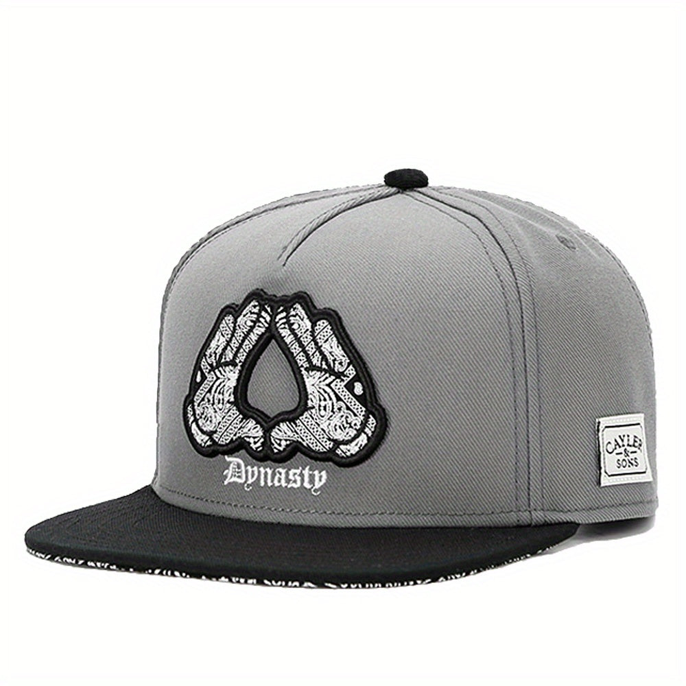 Men's Double Hands Mult. Flat Brim Hat