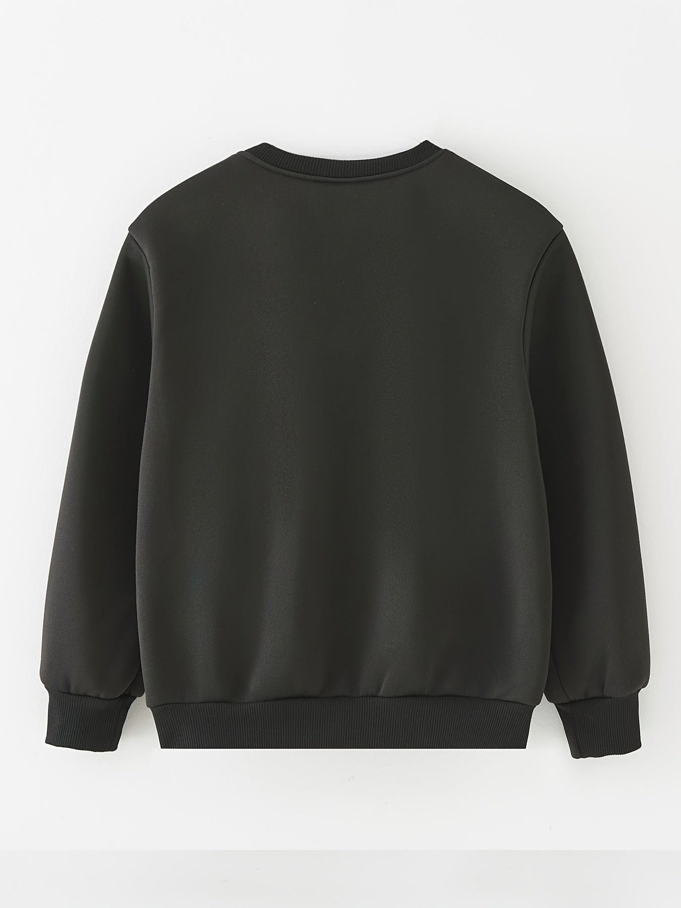 Baby Boys Letter Graphic Pullover Sweatshirt Top