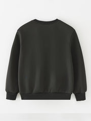 Baby Boys Letter Graphic Pullover Sweatshirt Top