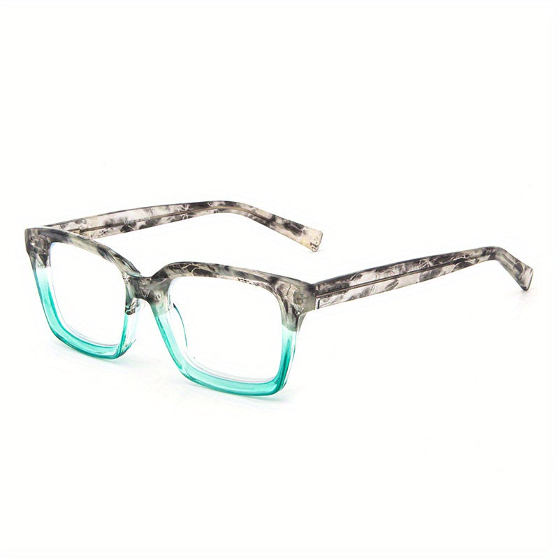 Men's Vintage Business Reading Glasses Spring Hinge Light Blocking